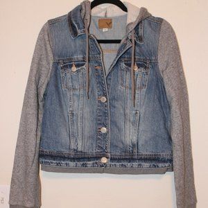 Hooded Denim Jacket